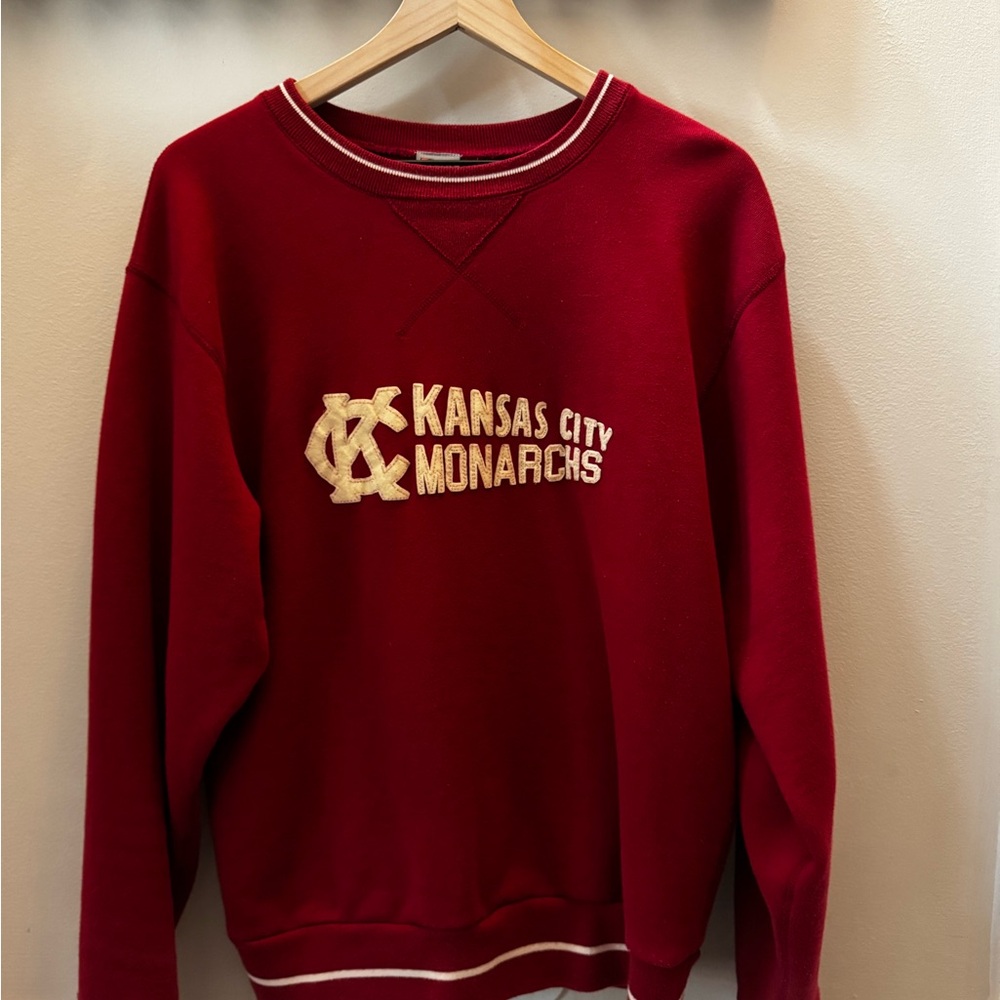 Classic Ebbets Field Flannels Red Crewneck